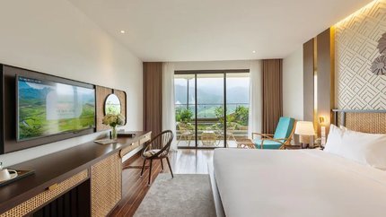 Phòng có view hướng ra núi