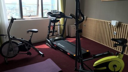 Phòng gym đầy đủ dụng cụ