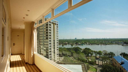Tầm nhìn từ Khách sạn Silverland Jolie Sài Gòn
