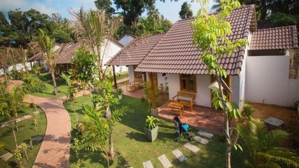 Sân vườn La Mer Resort Phú Quốc