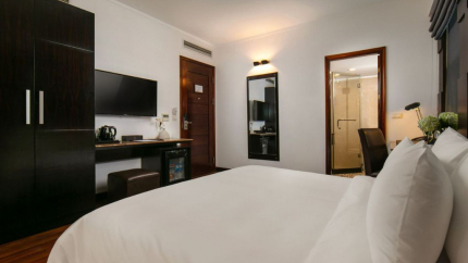 Phòng Cozy Superior tại 4* Hà Nội La Nueva