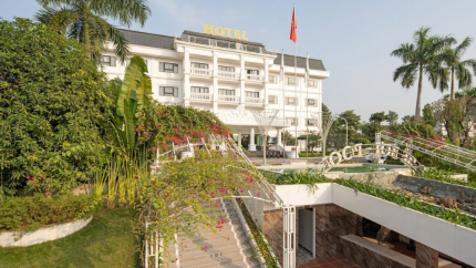 Ngoại cảnh của khu nghỉ dưỡng