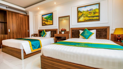 Không gian của phòng Family Suites