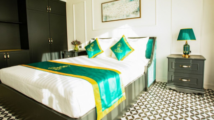 Phòng Villa Hương Bưởi của khu nghỉ dưỡng 4* La Saveur De Hòa Bình