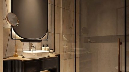 Phòng tắm hiện đại và sạch sẽ