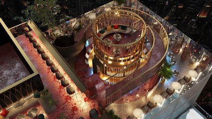 Sky Bar với thiết kế độc đáo