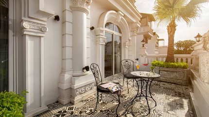 Ban công tắm nắng hoặc ngắm hoàng hôn