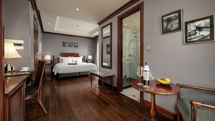 Không gian phòng rộng lớn