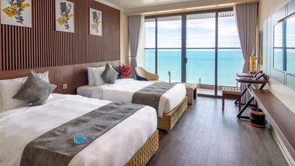 Phòng Deluxe gồm 2 giường ngủ