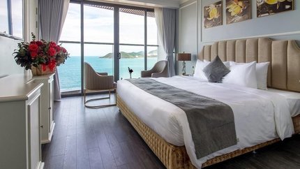 Nội thất sang trọng tại phòng Deluxe