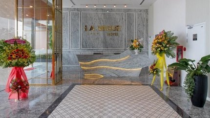 Sảnh lễ tân tại khách sạn