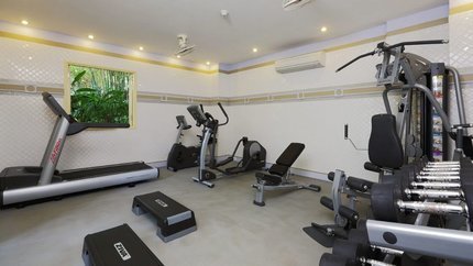 Phòng Gym với trang thiết bị hiện đại