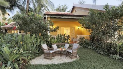 View bên ngoài phòng nghỉ