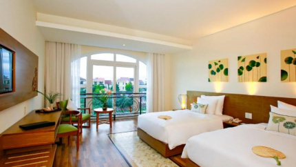 Phòng Superior City View Lasenta Boutique Hotel