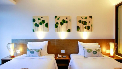 Phòng Deluxe City View Lasenta Boutique