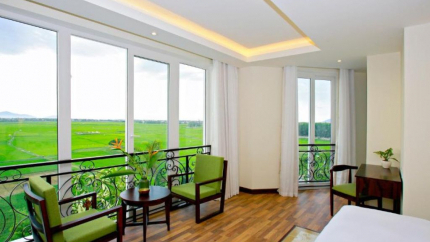 Phòng Deluxe Grand View Lasenta Boutique Hotel Hội An 4*