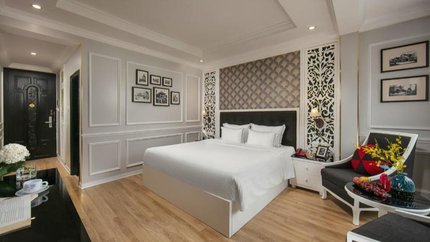 Phòng Junior Suite với không gian rộng rãi