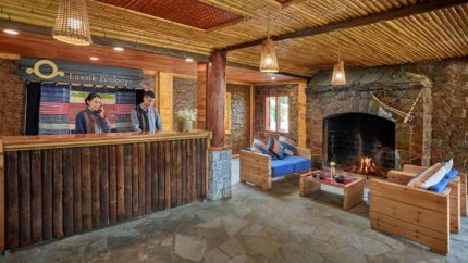 Khu vực lễ tân khách sạn