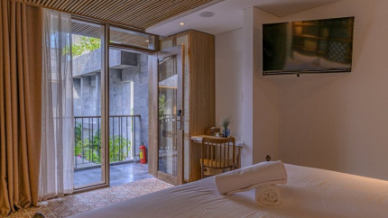 Phòng Deluxe Double Studio 4* Đà Nẵng Le Boutique Hotel