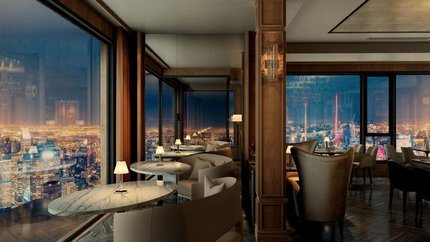 Nhà hàng Haute Cuisine nằm trên tầng 12