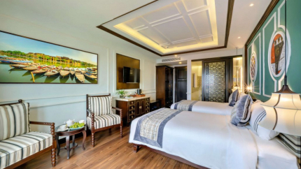 Phòng Gallery Deluxe tại khách sạn Le Pavillon Gallery Hội An