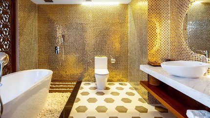 Phòng vệ sinh theo phong cách cổ điển