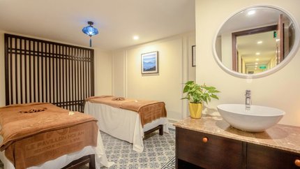 Spa thư giãn với không gian yên tĩnh