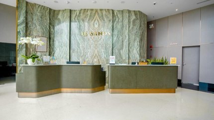 Quầy lễ tân tại khách sạn