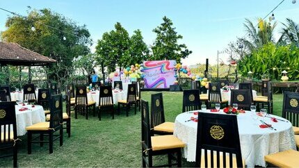 Không gian tổ chức tiệc ngoài trời