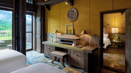 Phòng Junior Suite Mountain view tại Legacy Yên Tử MGallery Hotel