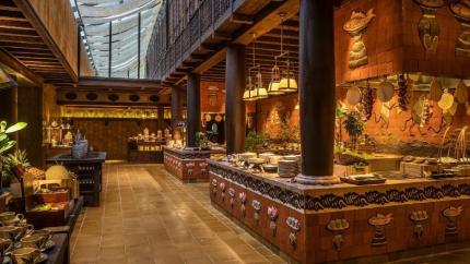 Quầy Buffet tại Legacy Yên Tử Quảng Ninh