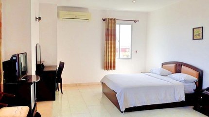 Không gian phòng rộng rãi