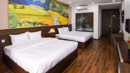 Phòng Deluxe Twin Khách Sạn Lotus 3*