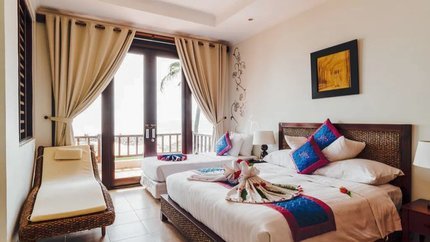 Phòng Beach Front Bungalow