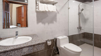 Phòng Tắm Tại Phòng Nghỉ Lotus Rock Hotel Đà Nẵng