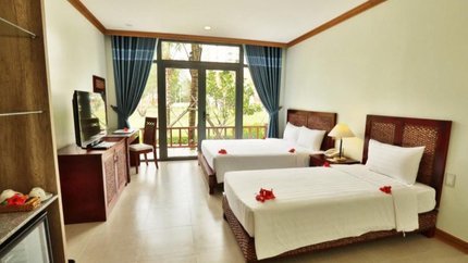 Tiện nghi đầy đủ, phòng có tivi