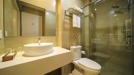 Phòng tắm thiết kế trang nhã, tinh tế