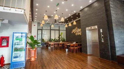 Một góc nhà hàng khách sạn