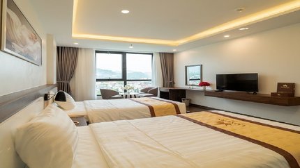 Không gian phòng rộng rãi