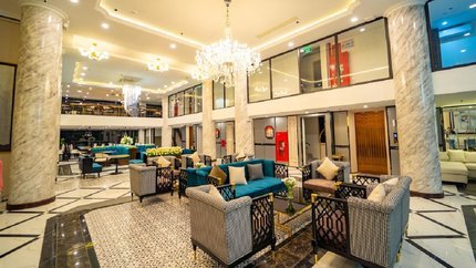 Khu vực sảnh khách sạn
