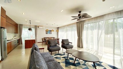 Được trang bị nội thất hiện đại