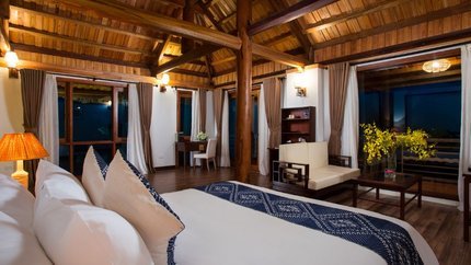 Không gian được bày trí bắt mắt