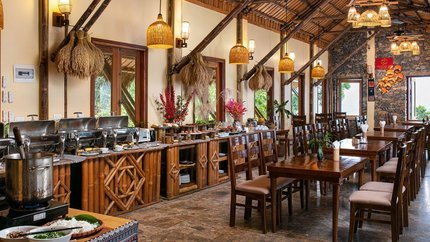 Không gian nhà hàng tại resort