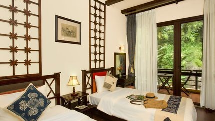 Deluxe Mountain View 2 giường đơn