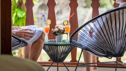 Không gian ban công thư giãn