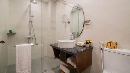 Hạng phòng Deluxe tại khách sạn Mai Châu Mountainview