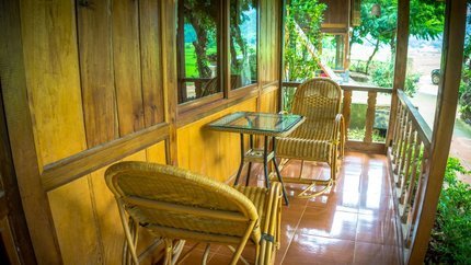 Ban công phòng Superior Family