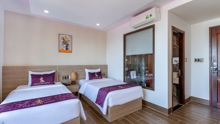 Phòng Deluxe Twin Ocean View