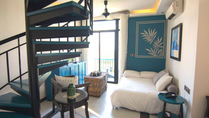 Phòng Superior Family Balcony City View tại Maison Vy Hoian