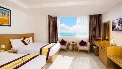 Không gian phòng rộng rãi